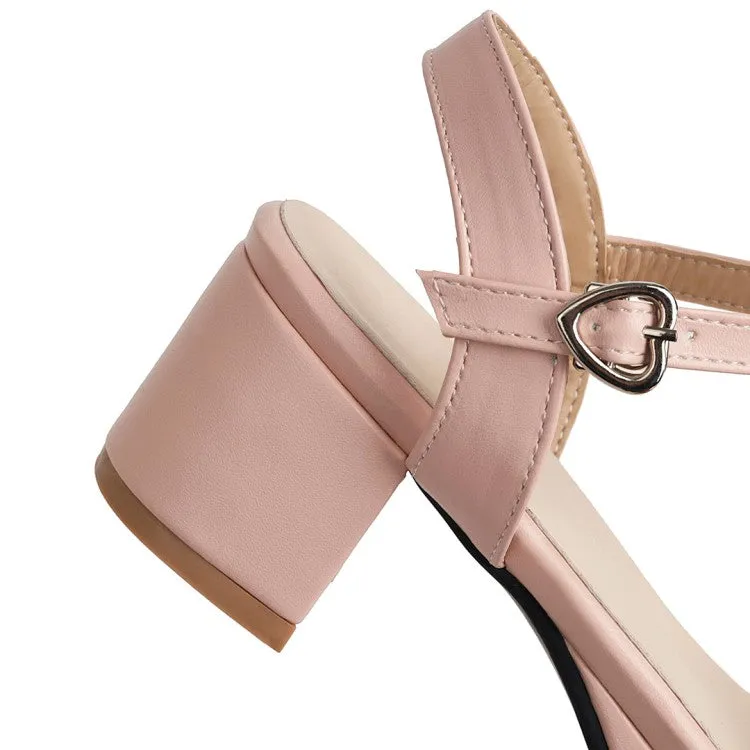 Women's Square Toe Pleated Butterfly Knot Ankle Strap Low Block Heels Platform Sandals Sandals Grande Antigua Resort Spa