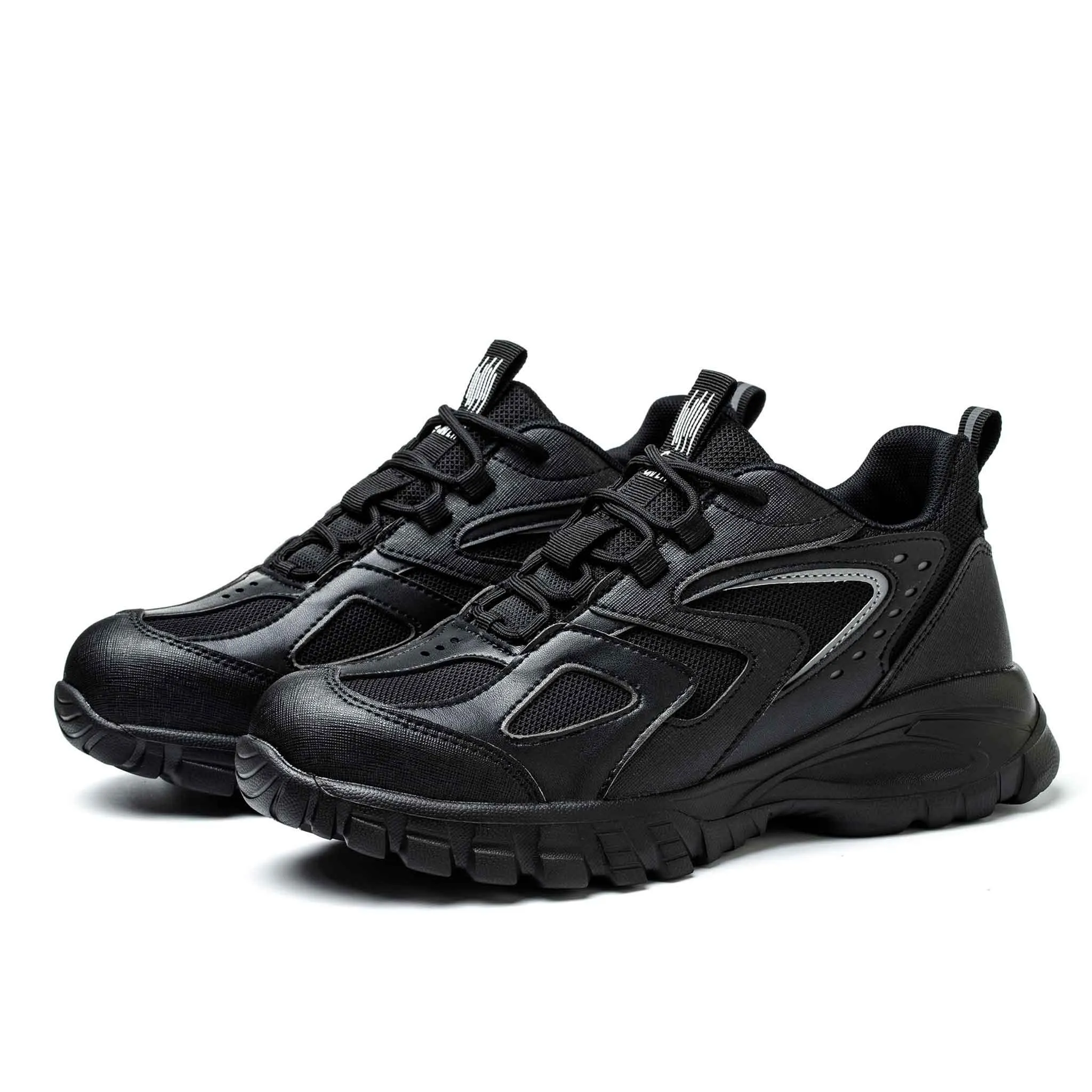 Women's SRA Rated Steel Toe Sneakers - Slip Resistant | B268 Wide Foot Work Boots