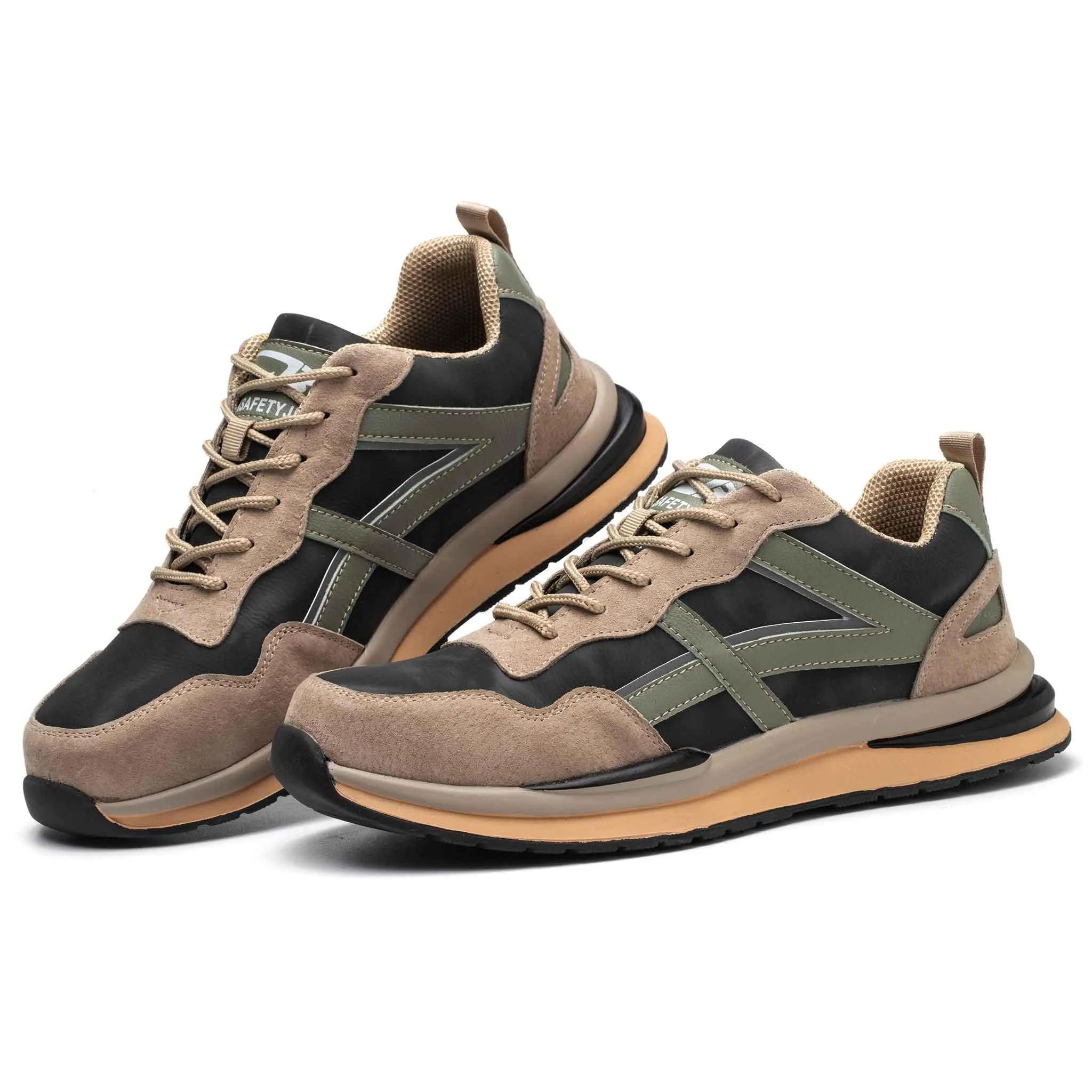 200g Insulated Work Boots Women's Steel Toe Shoes - Waterproof | B204