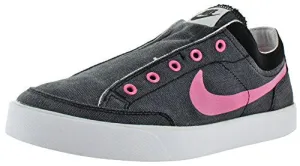 Nike Big Kid's Girl's Capri Slip On Canvas Sneakers Shoes-Black/Pink/Gray Asics Gel-evolution 6 Running Shoes