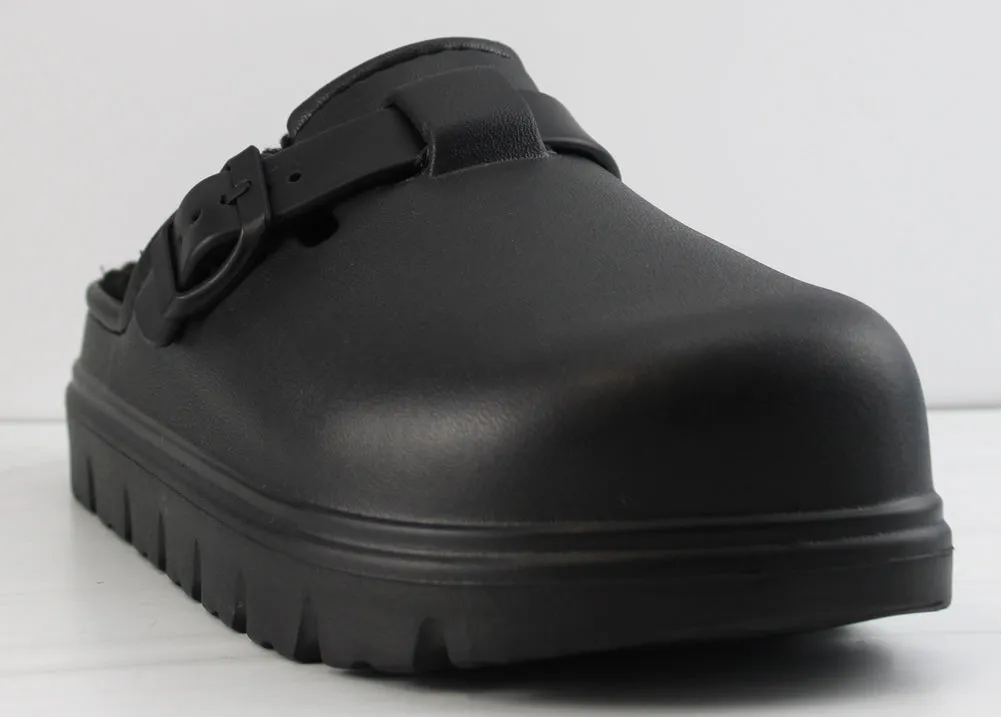 Cairo 8 Women's Closed Toe Teddy Lined Clogs Neighbor Haters Slip Ons