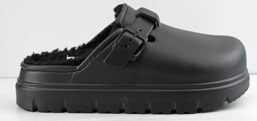 Cairo 8 Women's Closed Toe Teddy Lined Clogs Slip On Walking Sneakers Slip On Waterproof