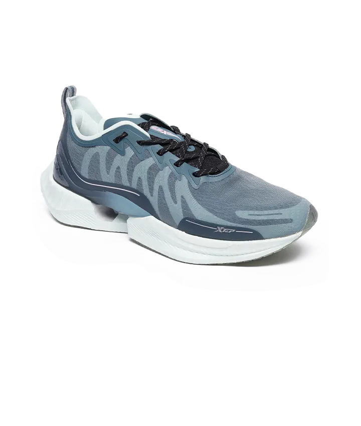 Running Shoe Store Nyc XTEP Lightweight Offroad Runing Shoes for Men- Lace up Style- Ultra Soft Rebounding Formulation Outsole- Nylon Mesh Textile Upper- Rebounding CPU TPU Insole