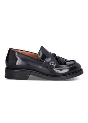 A7033 - Black Calf Beach Loafers