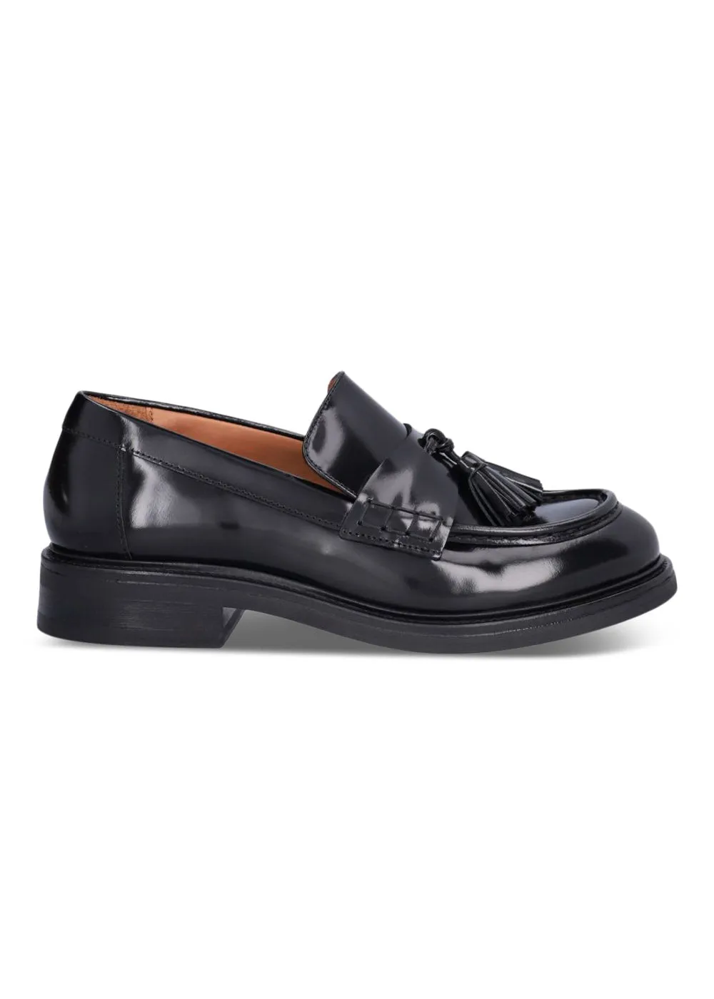 A7033 - Black Calf Exchange Loafers