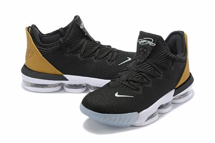 Asics Tennis Shoes Apc Nike Lebron XV 16 Low 'Soundtrack' Black Brown Men Shoes Sale Size US 7-12