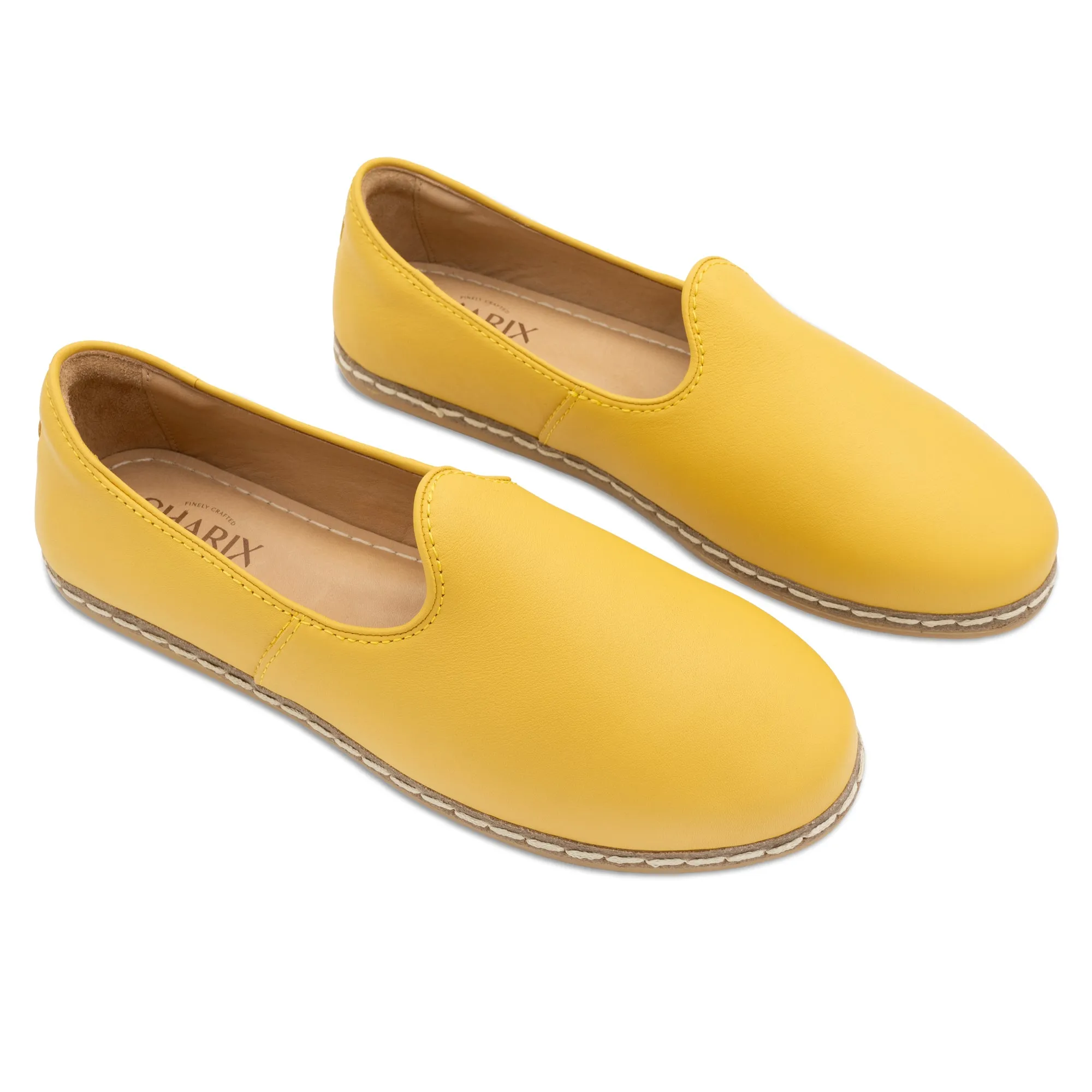 Echo Knit Slip-on Yellow Slip Ons for Men
