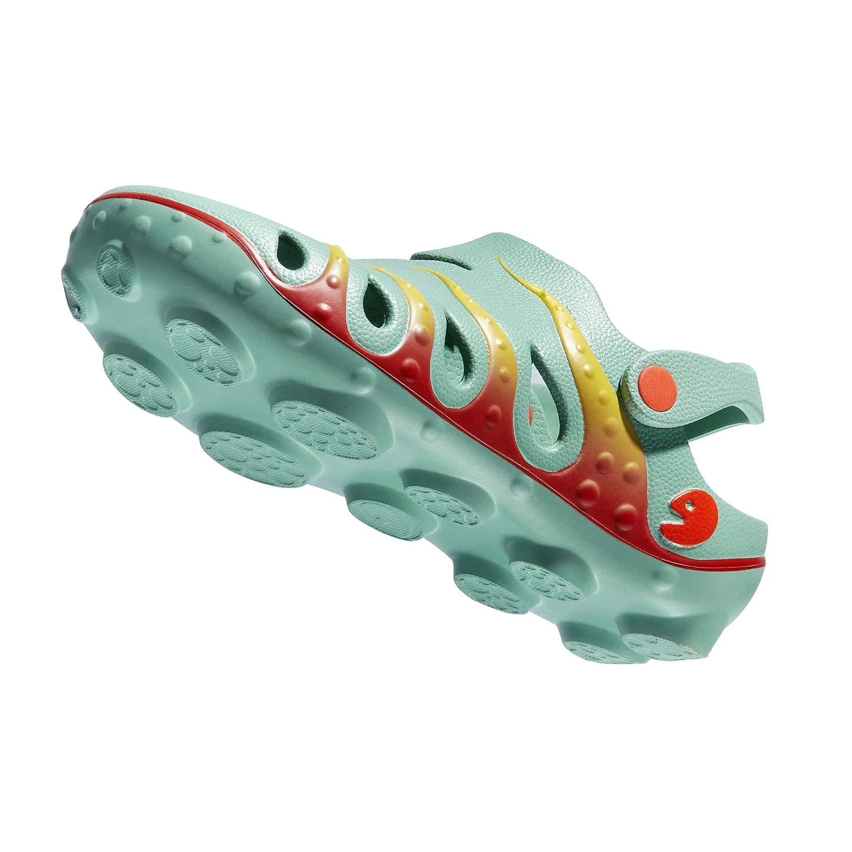 Soda Slip On Green Fire Octopus I Men