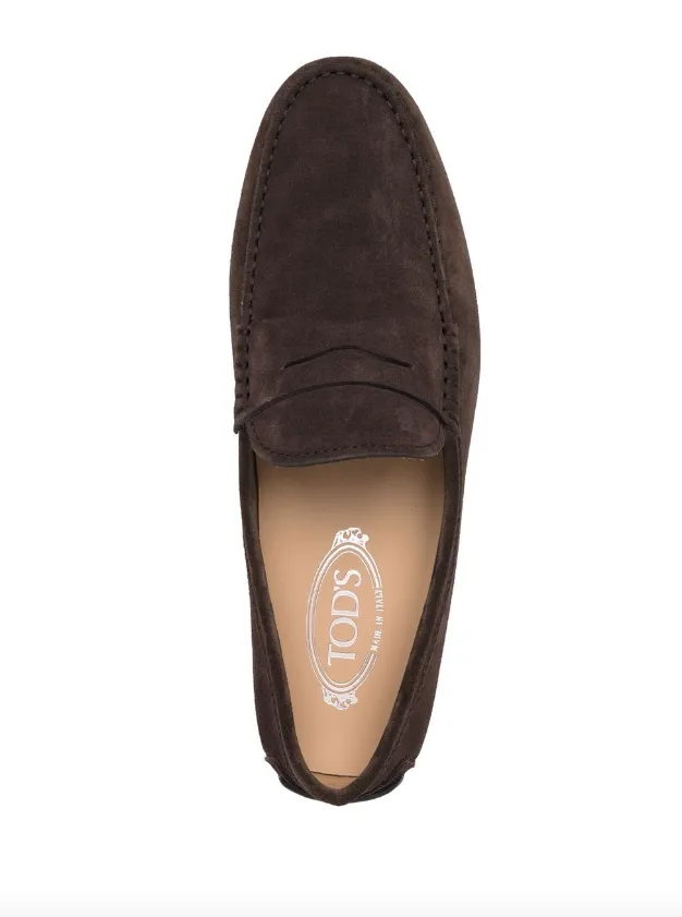 Tod's Gommino City Gommino Driving Shoes in Suede Most Comfortable Loafers