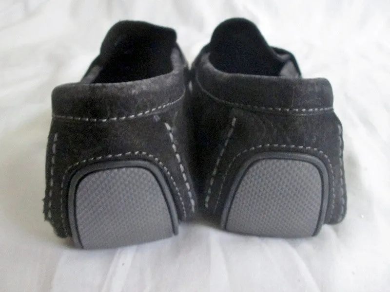 Stingray Loafers NEW Womens COLE HAAN MOC Suede Leather Slip on Shoe 7.5 BLACK Trek Loafer