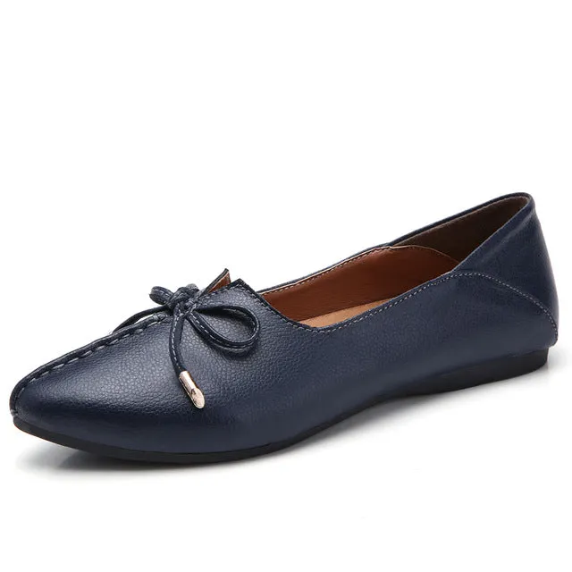 Mens Loafers Ysoul Women Flats Shoes 2019 Spring Leather Shoes Ladies Slip-on Loafer Boat Zapatillas Mujer Flat buty damskie chaussures femme