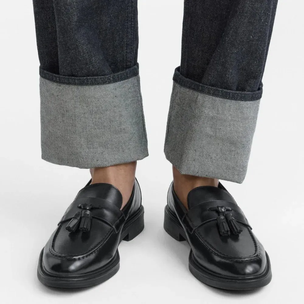 Loafers Trousers ZARA DRESS TASSEL LOAFERS 2601-420-800-BLK