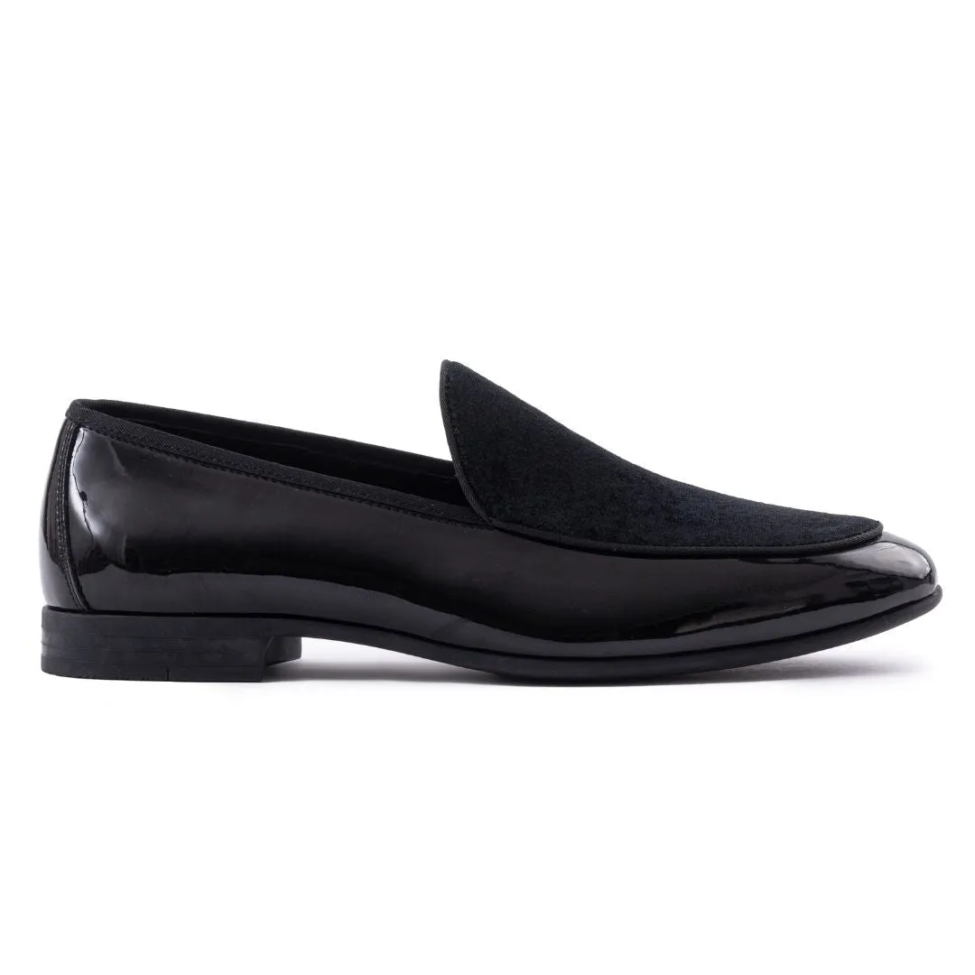 ZARA LEATHER FINISH LOAFERS 2614-820-040-BLK Loafers Comfort
