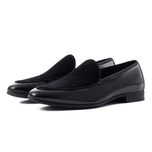 ZARA LEATHER FINISH LOAFERS 2614-820-040-BLK Loafers Laces