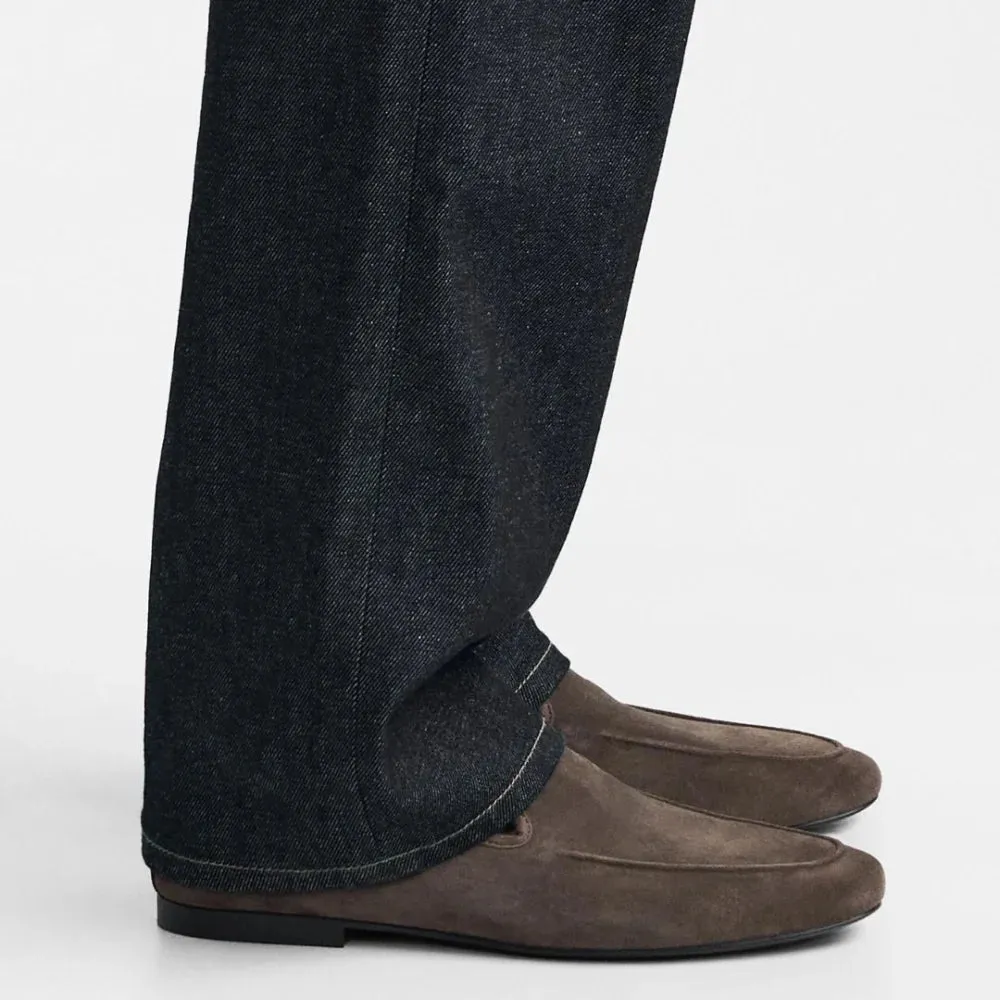 Best Loafers With Arch Support ZARA LEATHER LOAFERS 2661-320-700-KAI