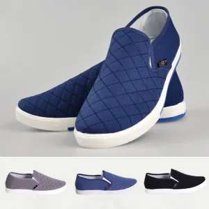 Pointe Shoe Flats 2015 New Wholesale Spring Fashion Men Casual Flats Canvas Driving Slip-on Shoes Comfortable Male Loafers Size 41-44