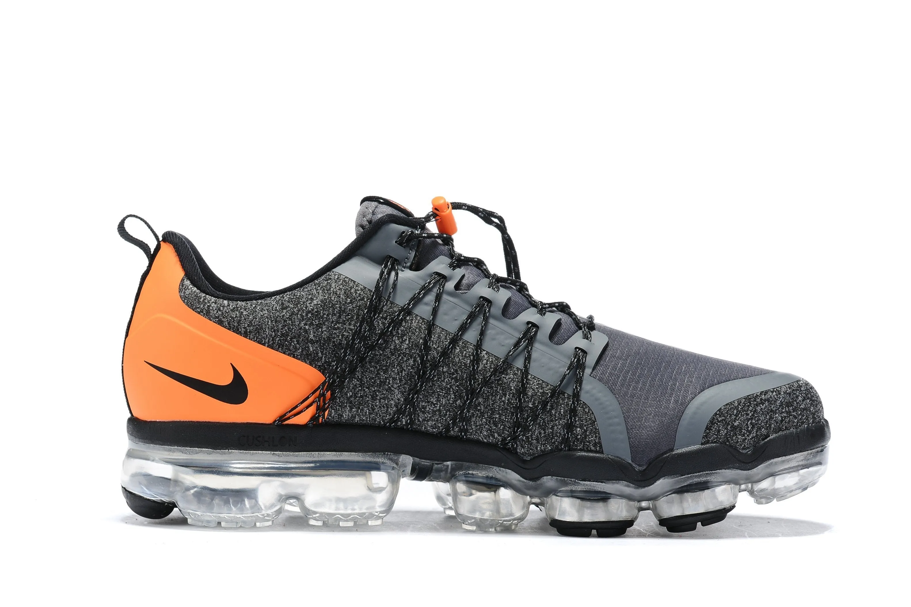 Nike Air Vapormax Run Utility Grey Orange Shoes Sneakers Men Sale Size US 7, 8, 8.5, 9, 10, 11 Leopard Sneakers