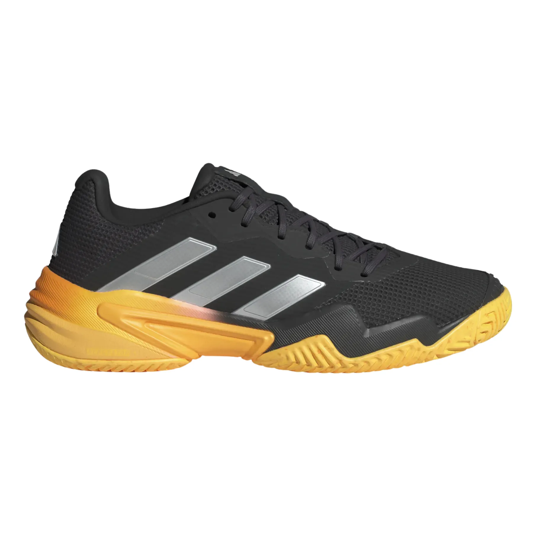 Adidas Barricade 13 Men Tennis Shoes - Aurora Black/Zero Metalic/Spark Recommended Adidas Running Shoes